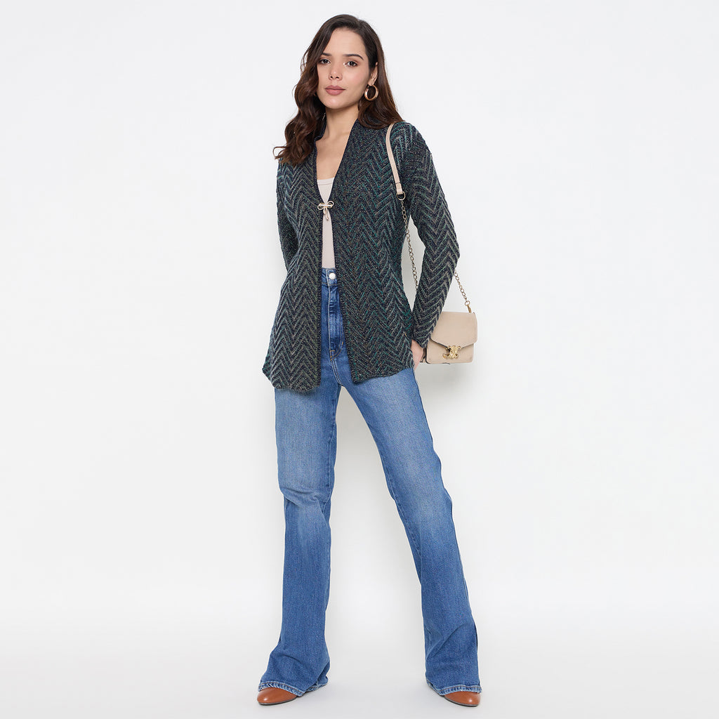 Duke Urban Women Full Sleeve Shrug (SDS1376)