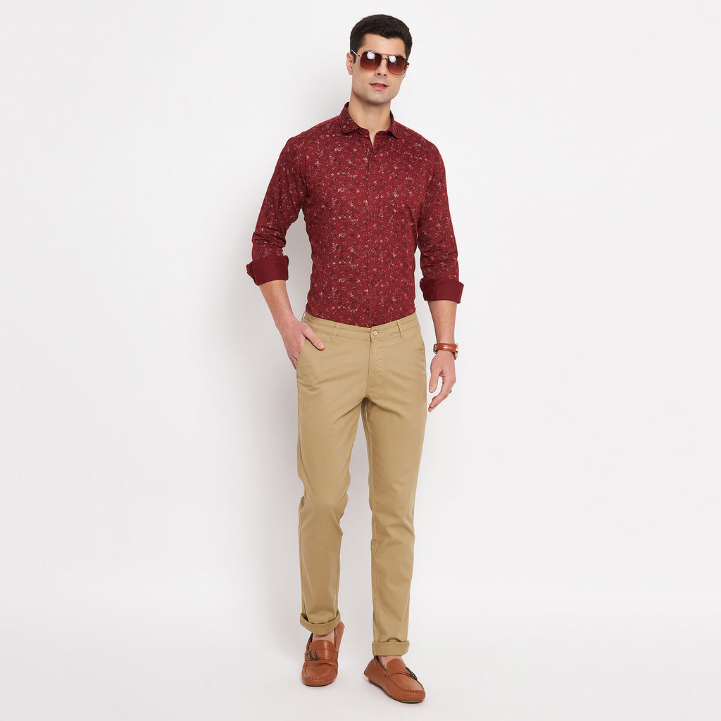 Duke Urban Men Slim Fit Trousers (SDT4584)