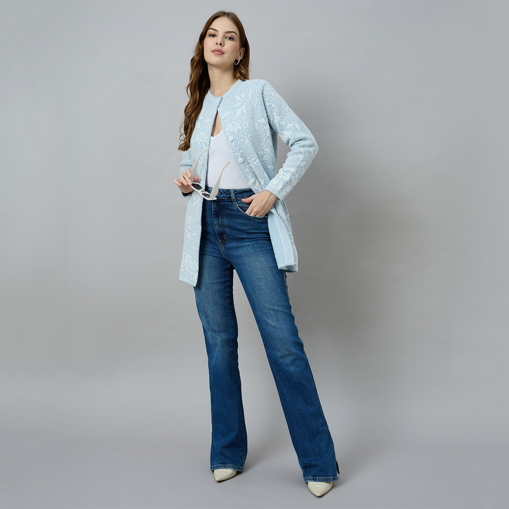 Duke Urban Women Long Coat Shortstyle Cardigan (ONSDS107)