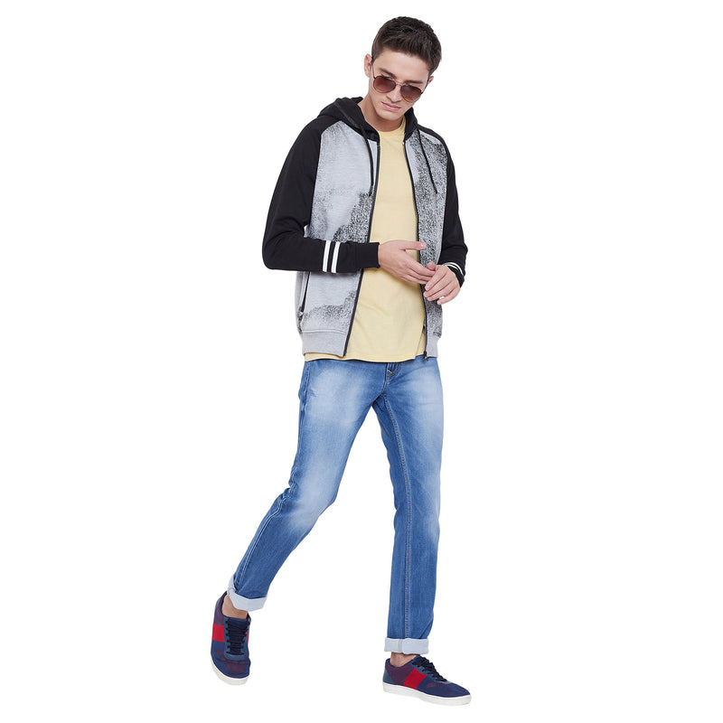 Duke Urban Men Zipper Hooded Sweatshirt (MTLF137)