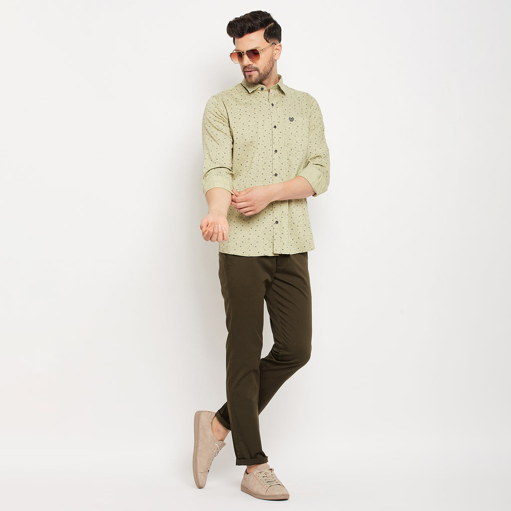 Duke Urban Men Slim Fit Cotton Trousers (SDT4578)
