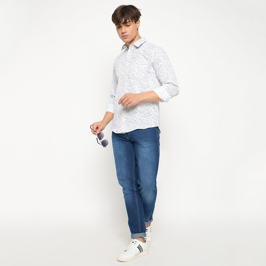 Duke Urban Men Full Sleeve Cotton Shirt (SDO7PRTK)