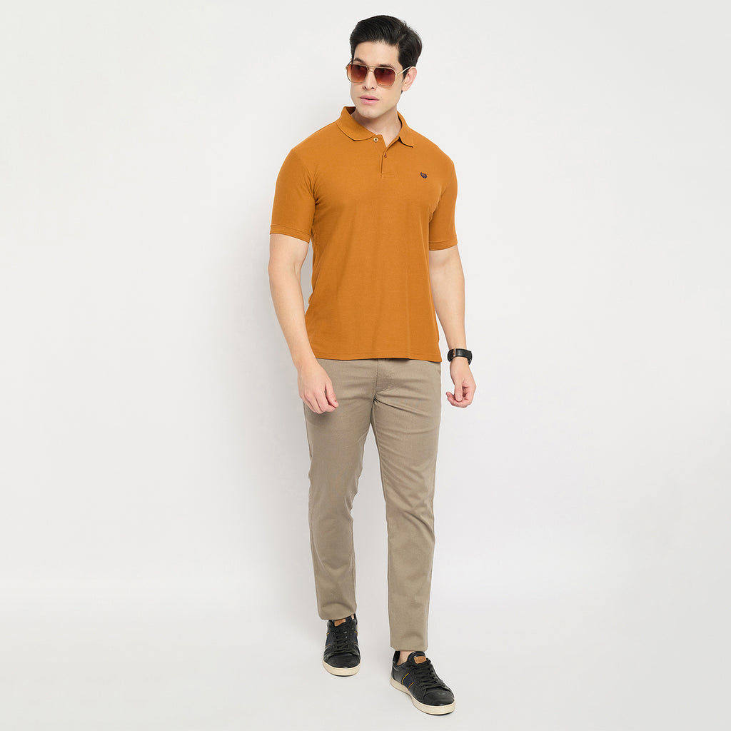 Duke Urban Men Half Sleeve Cotton Collared Tshirt (MSD65)