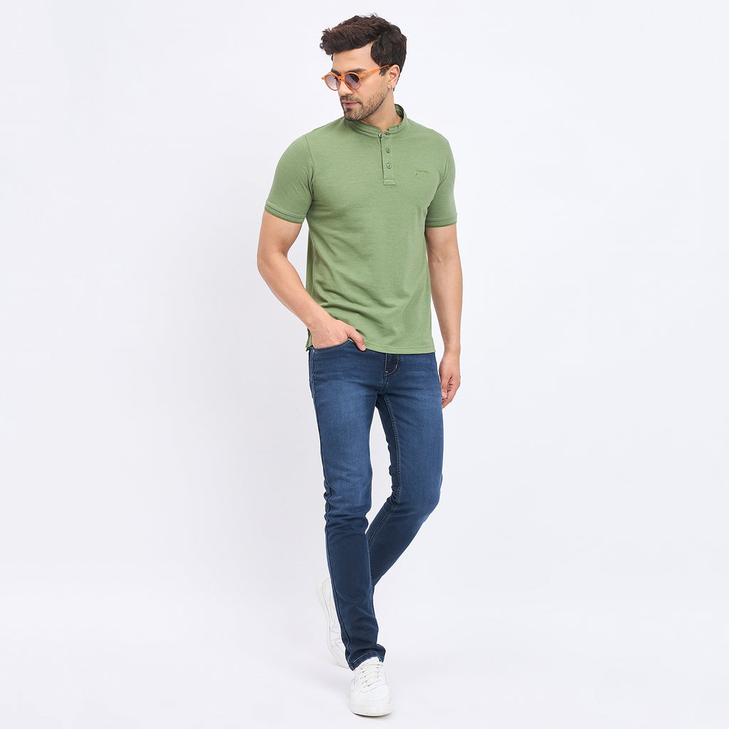 Duke Urban Men Half Sleeve Cotton T-shirt (LF7220)