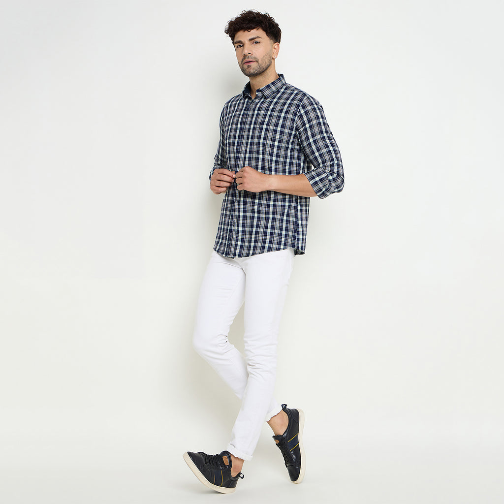 Duke Urban Men Full Sleeve Cotton Shirt (SDO7CKC)