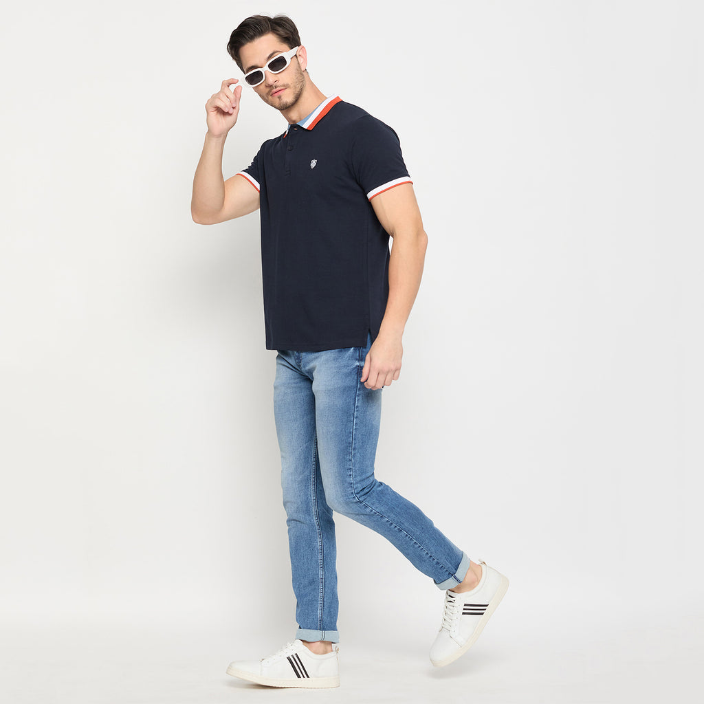 Duke Urban Men Half Sleeve Cotton T-shirt (LF7292)