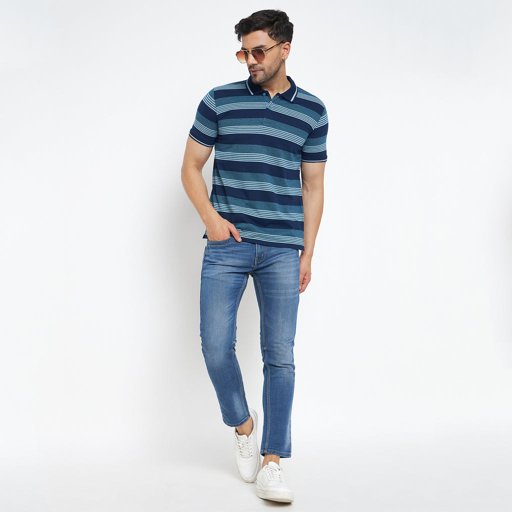 Duke Urban Men Half Sleeve Cotton T-shirt (LF7081)