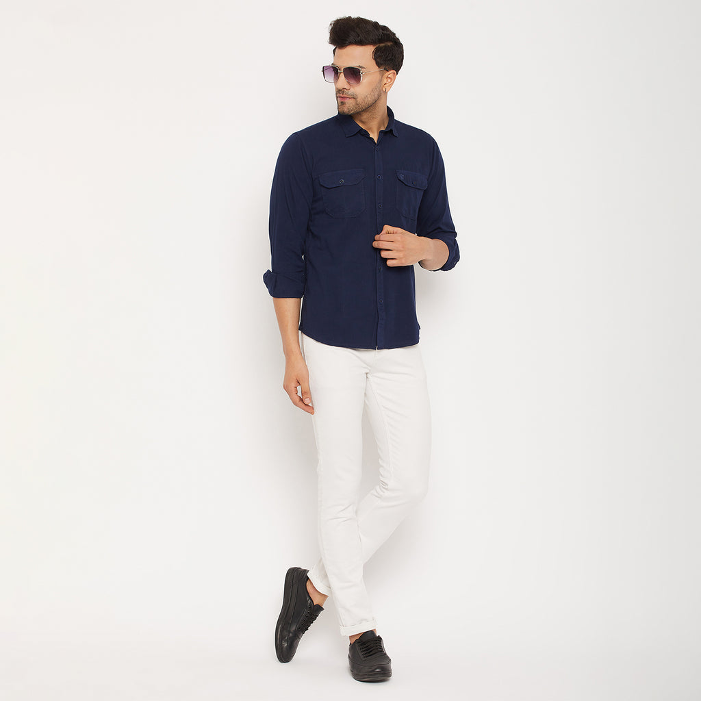 Duke Urban Men Cotton Full Sleeve Shirt (SDO9PLT)