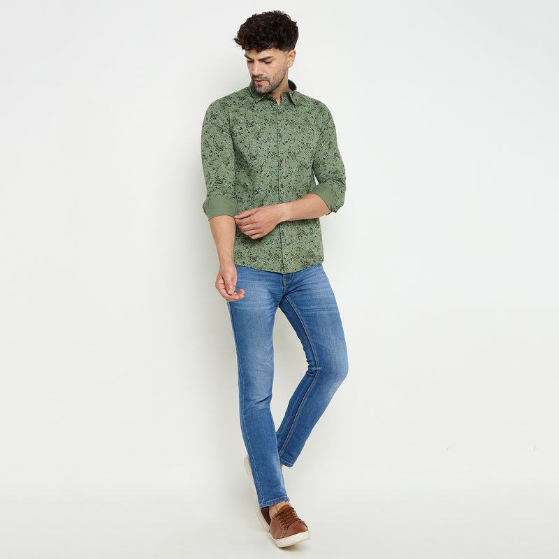 Duke Urban Men Full Sleeve Cotton Shirt (SDO7PRA)