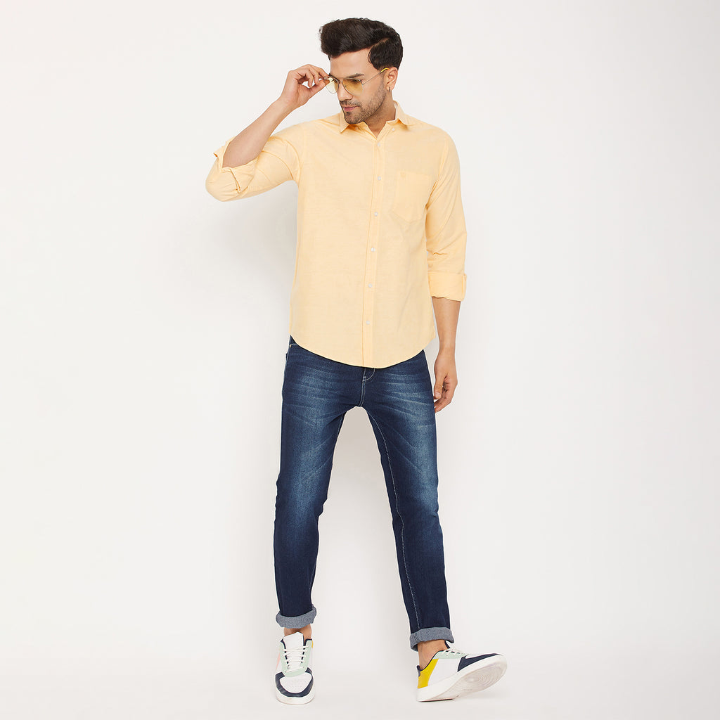 Duke Urban Men Full Sleeve  Cotton Shirt (SDO5PLO)