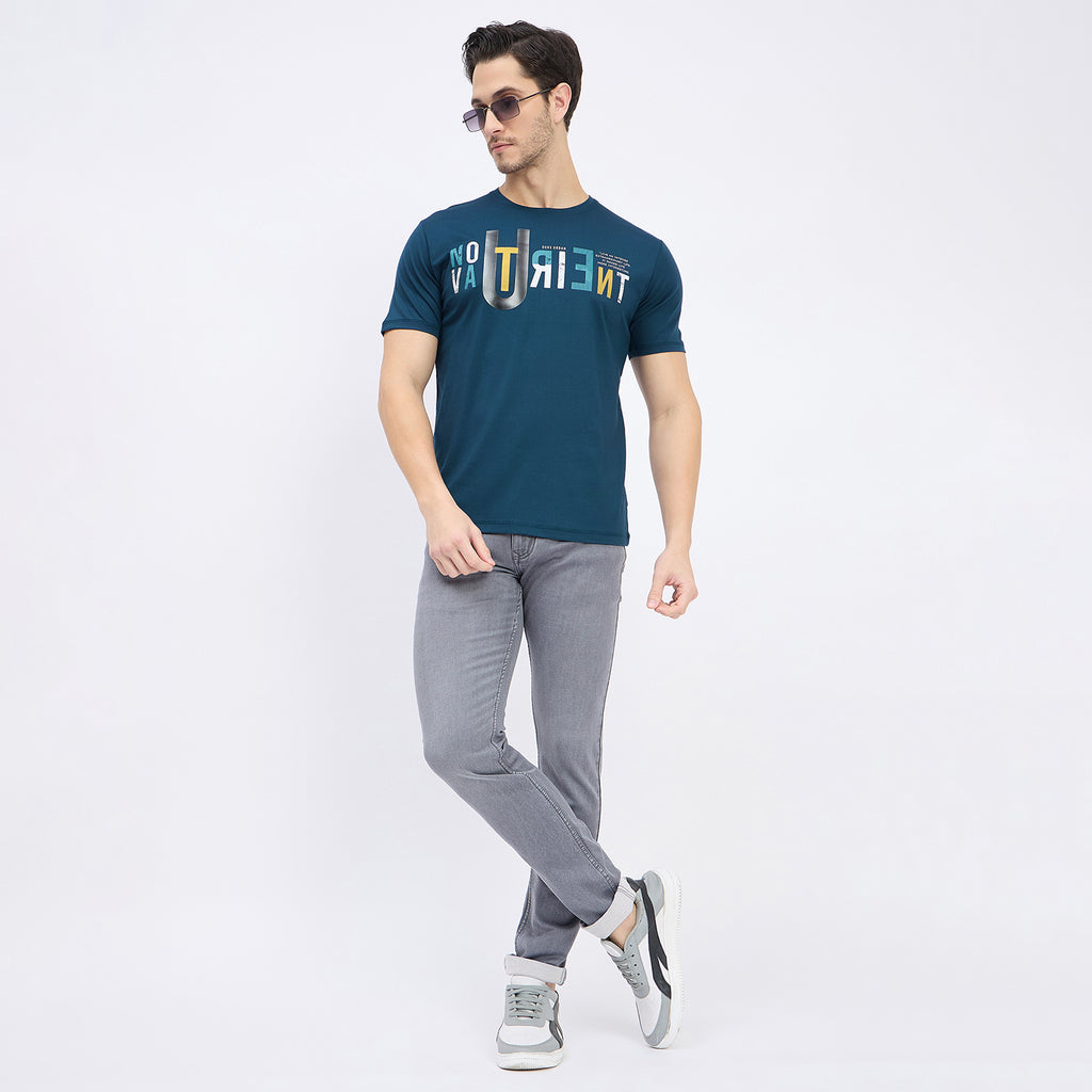 Duke Urban Men Half Sleeve Cotton T-shirt (LF7164)