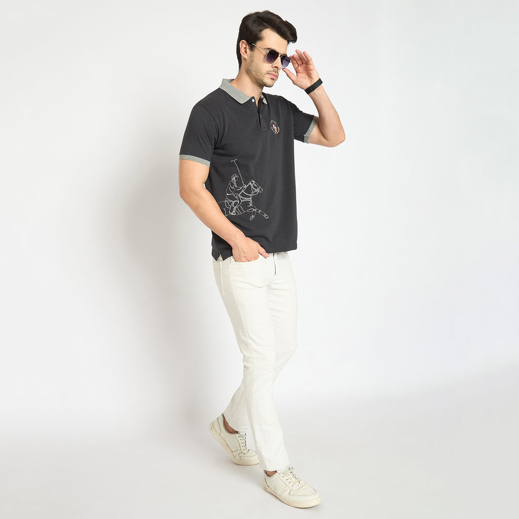 Duke Urban Men Half Sleeve Cotton Tshirt (ONLF304)