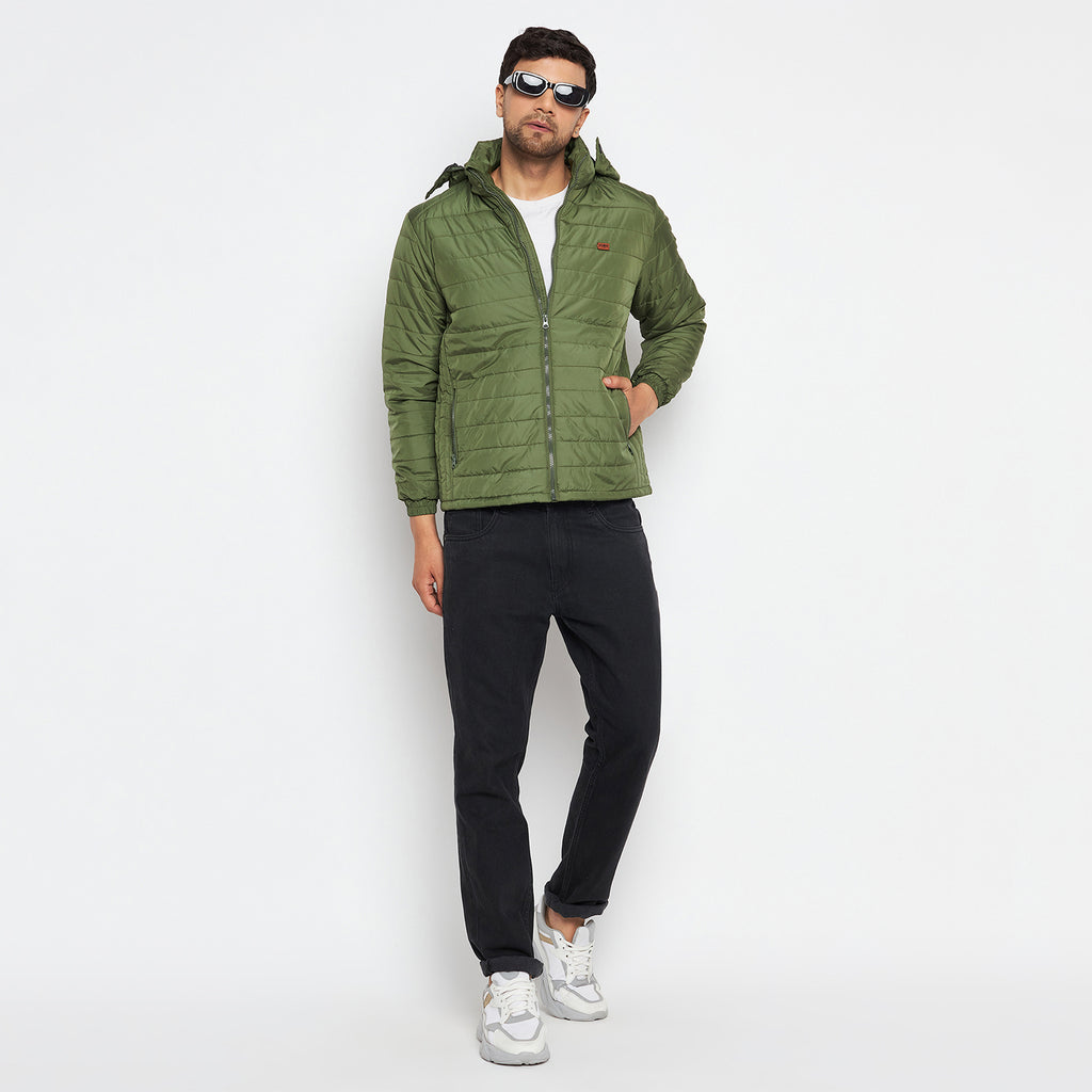 Duke Urban Men Full Sleeve Hooded Jacket (SDZ1064)