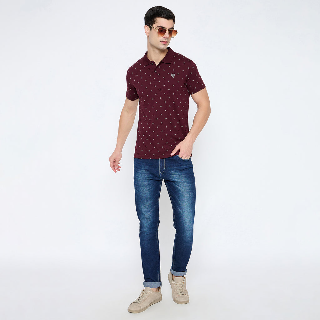 Duke Stardust Men Half Sleeve Cotton T-shirt (ONSD59)