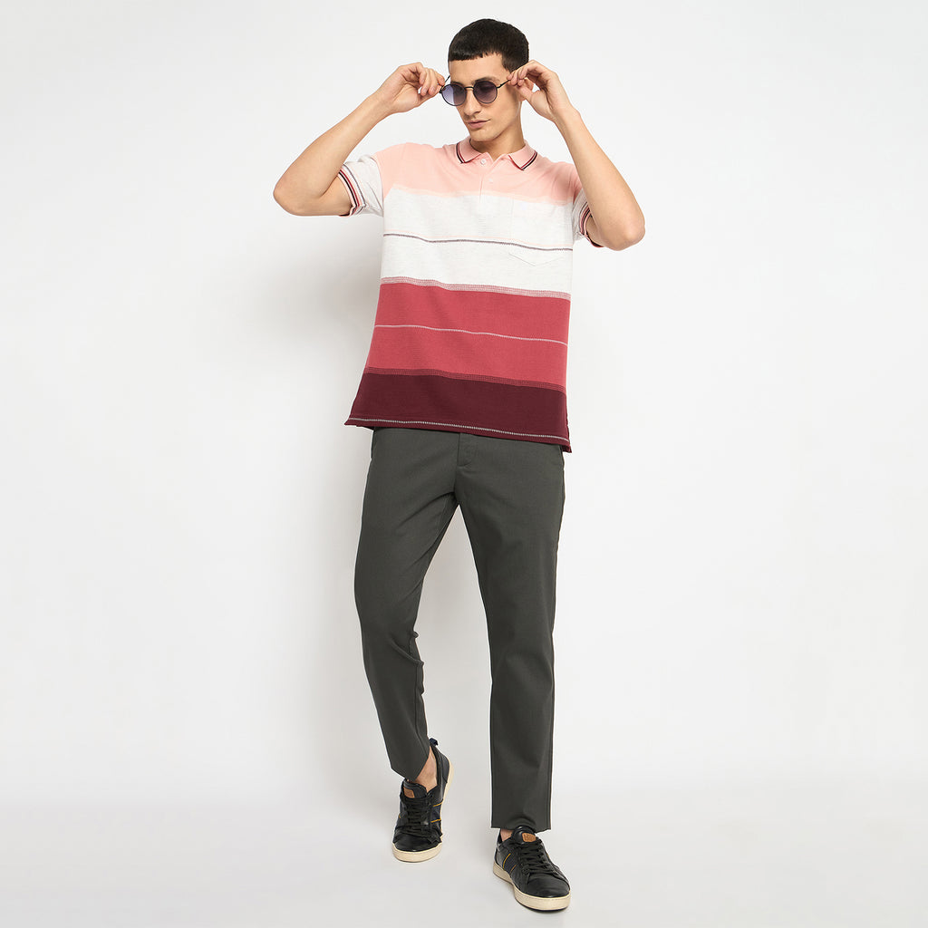 Duke Urban Men Half Sleeve Cotton Tshirt (LF7196)