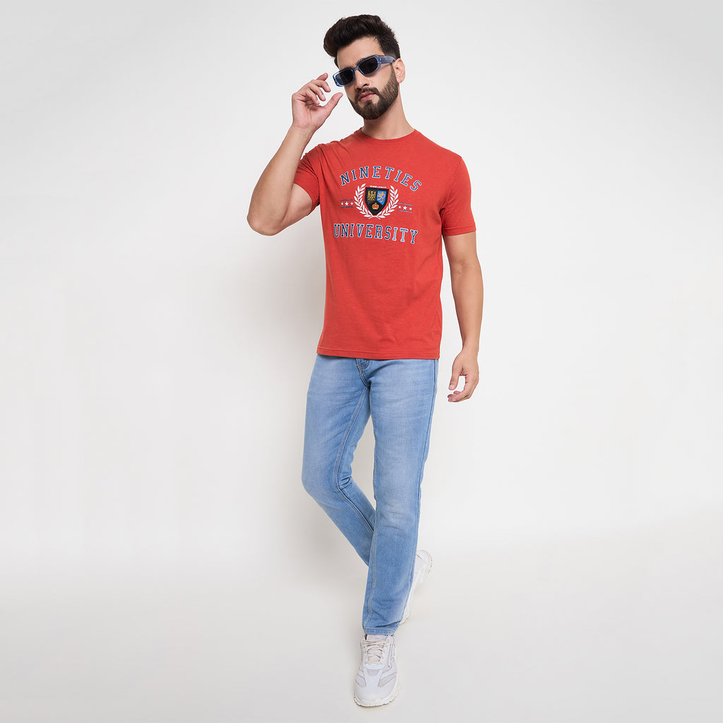 Duke Urban Men Half Sleeve Cotton Tshirt (LF7145)