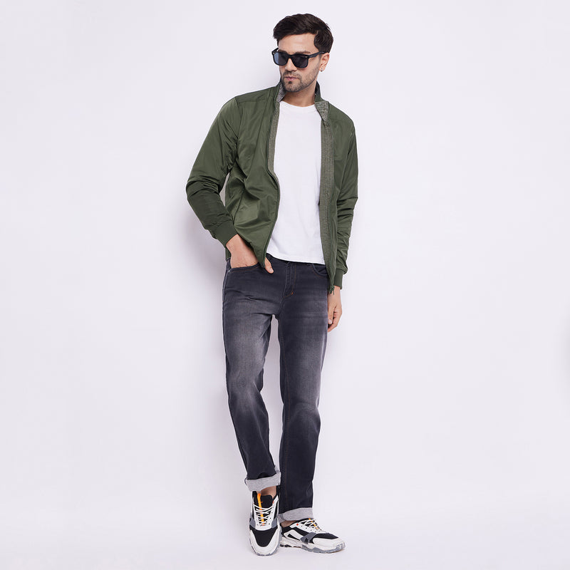 Duke Urban Men Full Sleeve Reversible Jacket (SDZ4091)