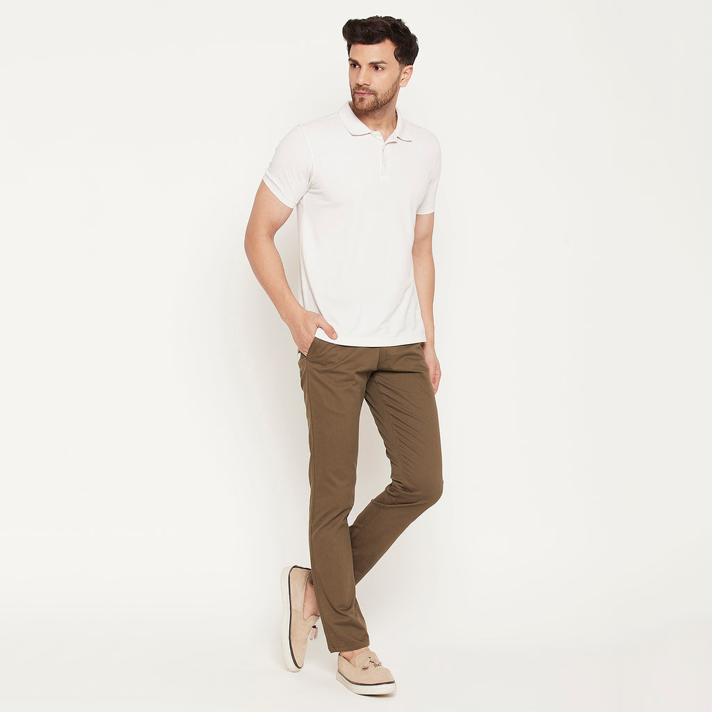 Duke Urban Men Slim Fit Cotton Trousers (SDT4566)