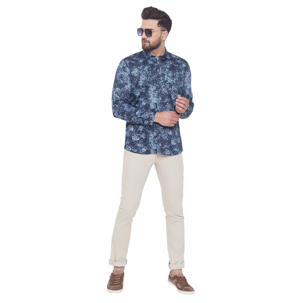 Duke Urban Cotton Full Sleeve Shirt (SDO88KPP)