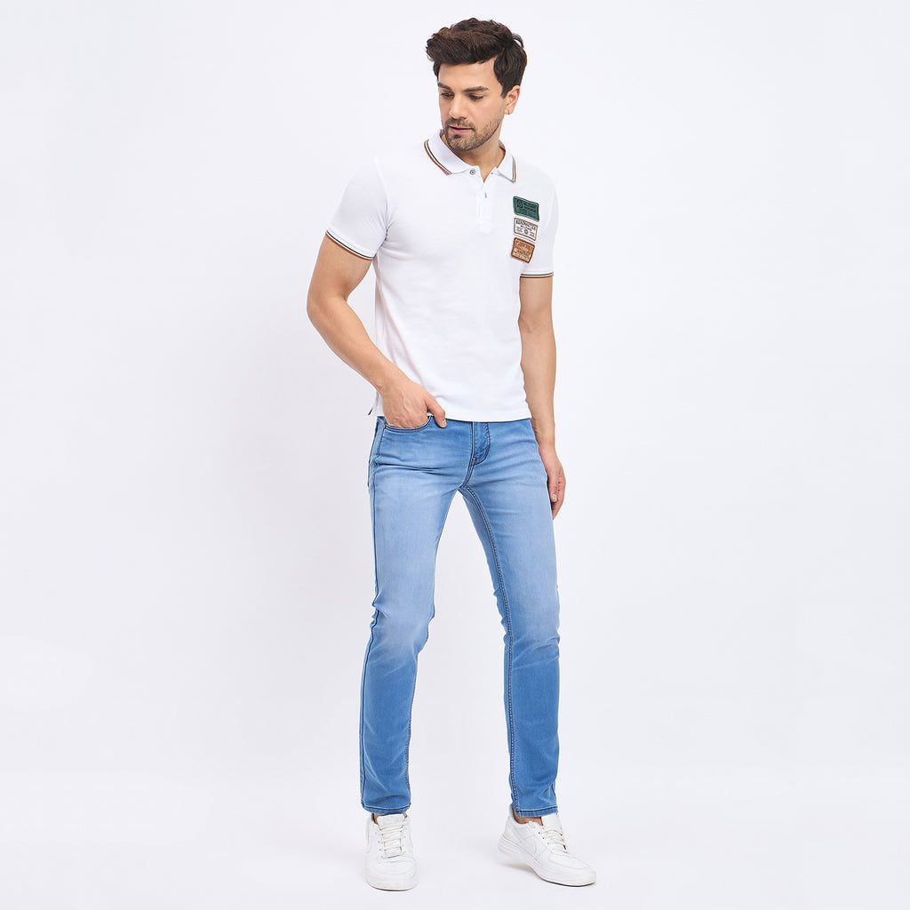 Duke Urban Men Half Sleeve Cotton T-shirt (LF7240)