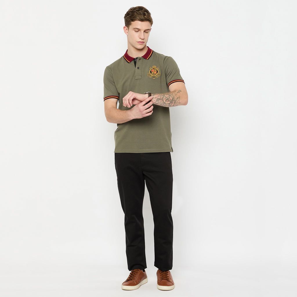 Duke Urban Men Half Sleeve Cotton Tshirt (LF7238)