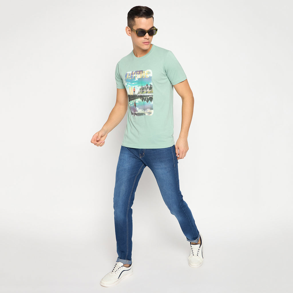 Duke Urban Men Half Sleeve Cotton T-shirt (ONLF262)