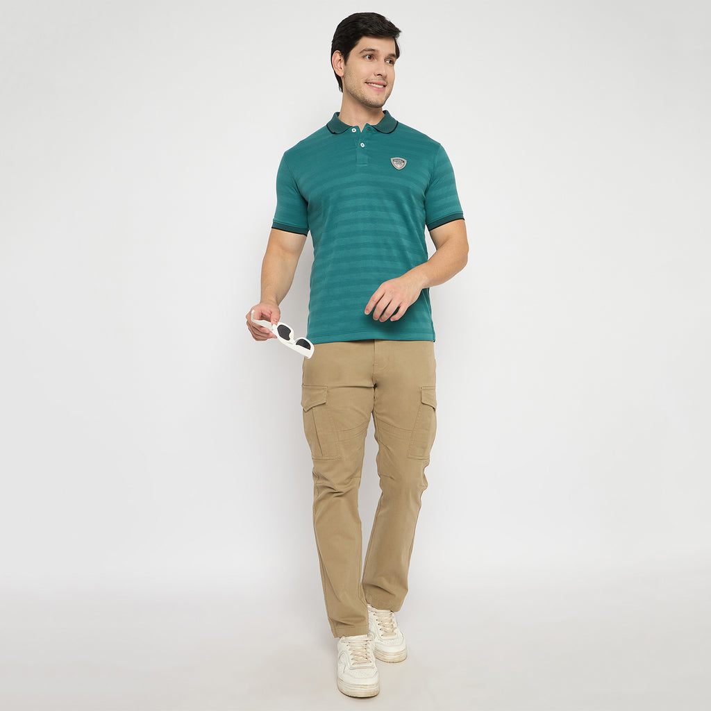 Duke Urban Stardust Men Half Sleeve Cotton T-shirt (LF7297)