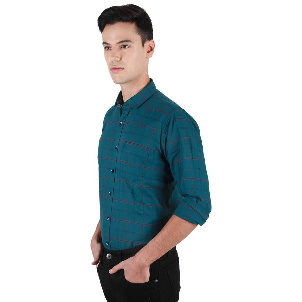 Duke Urban Men Full Sleeve Cotton Shirt (SDO8CKOC)