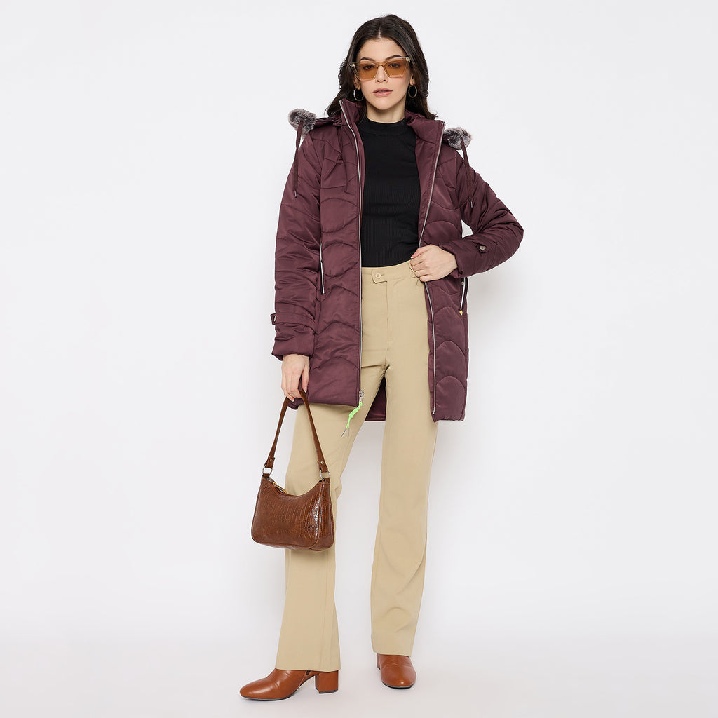 Duke Urban Women Full Sleeve Long Jacket (SDZ4126)