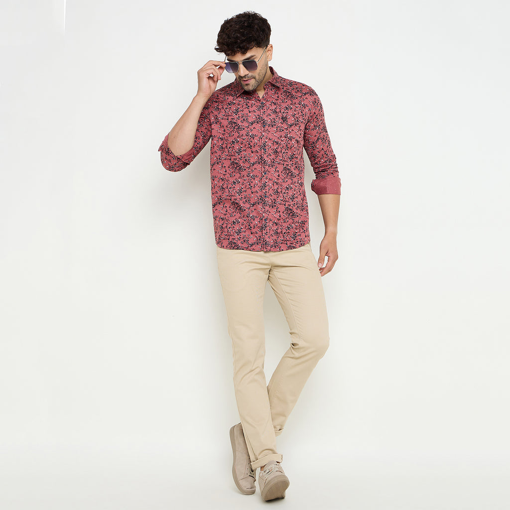 Duke Urban Men Full Sleeve Cotton Shirt (SDO6PRTU)