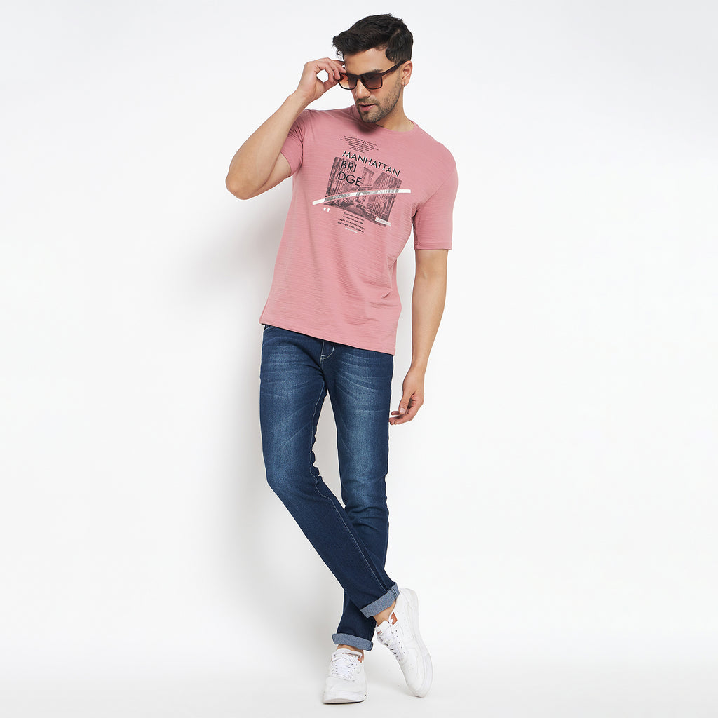 Duke Urban Men Half Sleeve Cotton T-shirt (MLF7087)