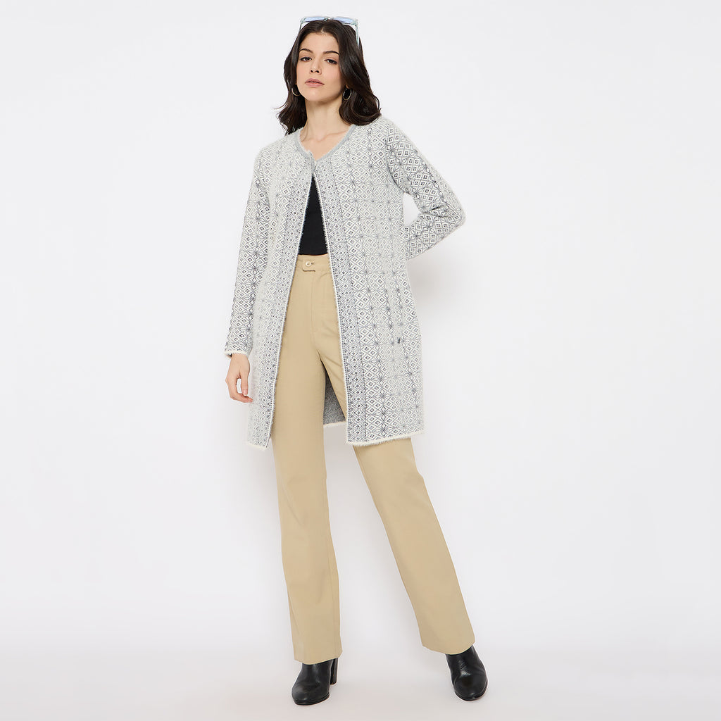 Duke Urban Women Full Sleeve Long Shrug (SDS1222)