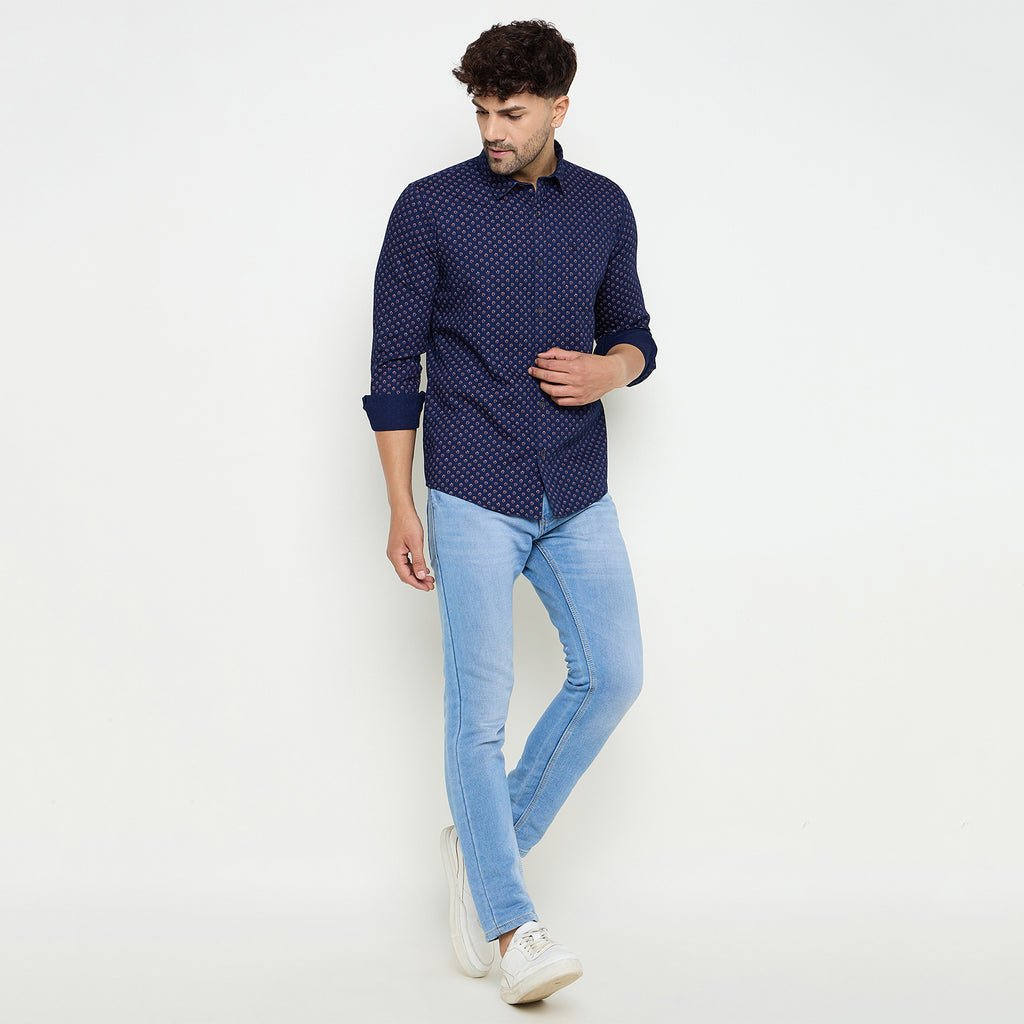 Duke Urban Men Full Sleeve Cotton Shirt (SDO7PRIC)