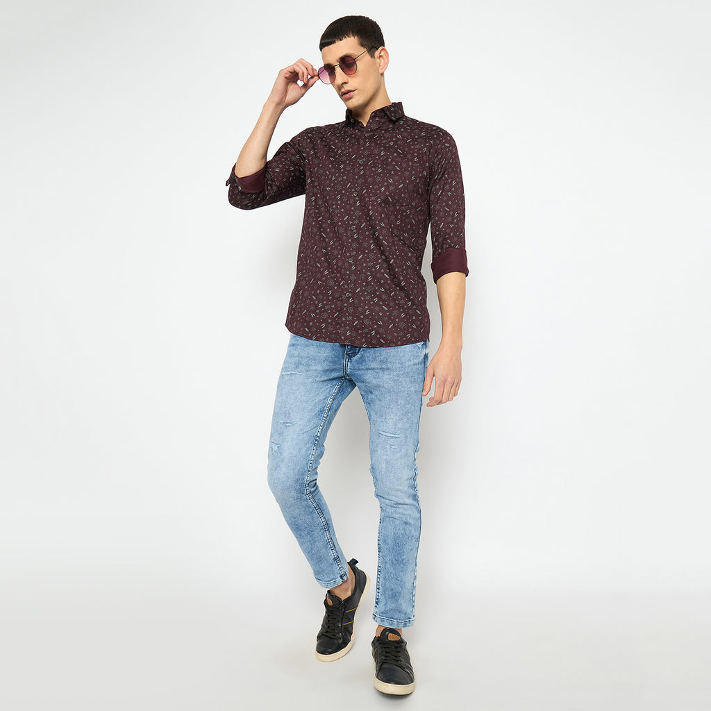 Duke Urban Men Full Sleeve Cotton Shirt (SDO8PRV)