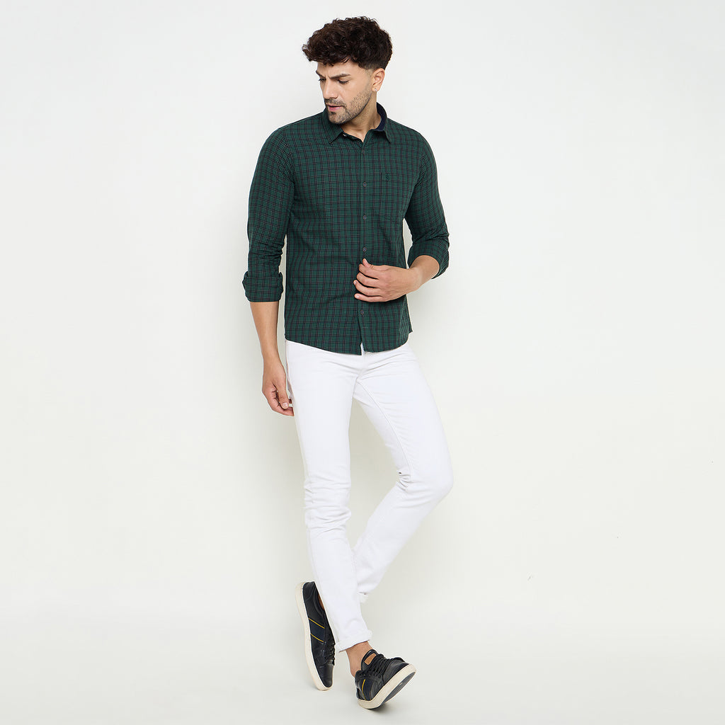 Duke Urban Men Full Sleeve Cotton Shirt (SDO7CK)