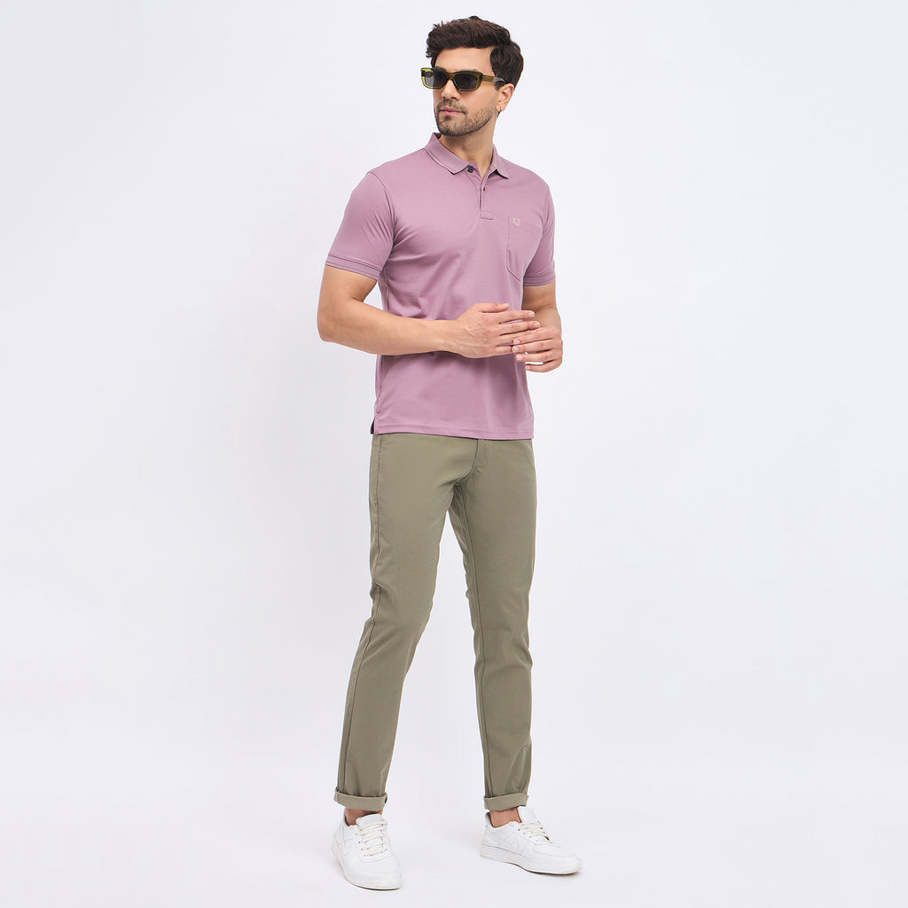 Duke Urban Men Flatfront Narrowfit Chinos Trousers (SDT4593)