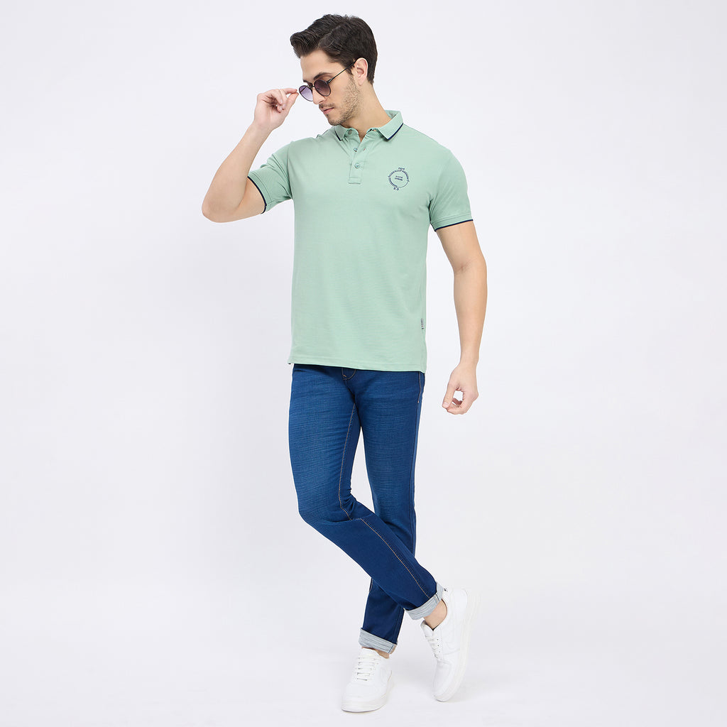 Duke Urban Men Half Sleeve Cotton T-shirt (LF7319)