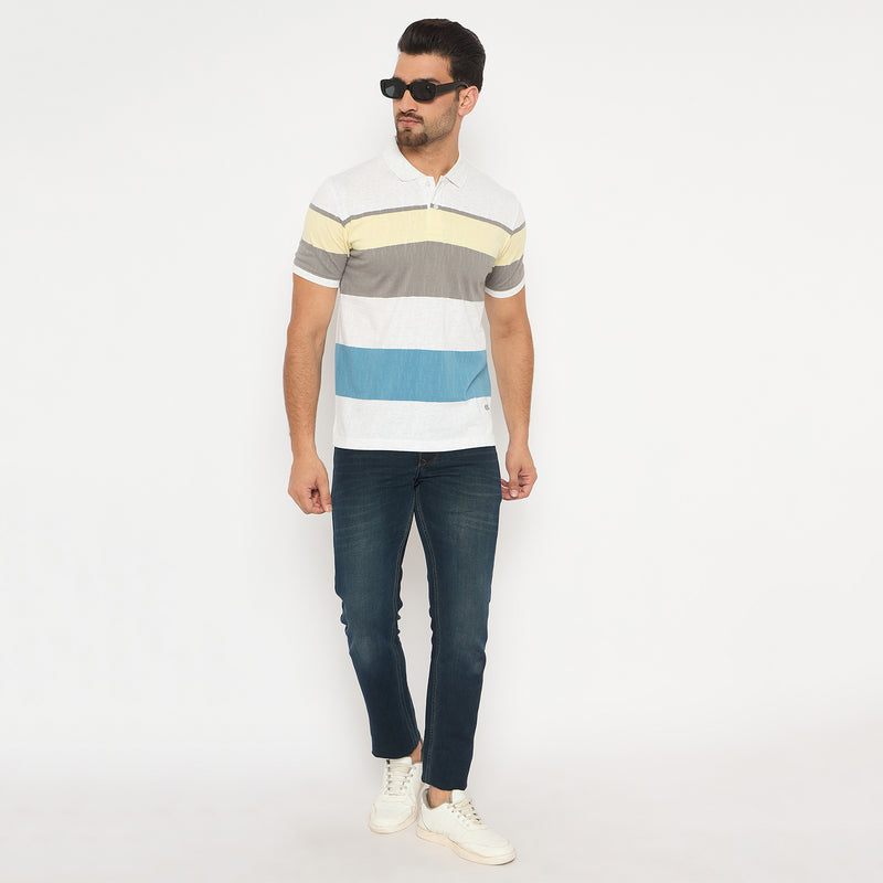 Duke Urban Men Half Sleeve Cotton Tshirt (LF7365)