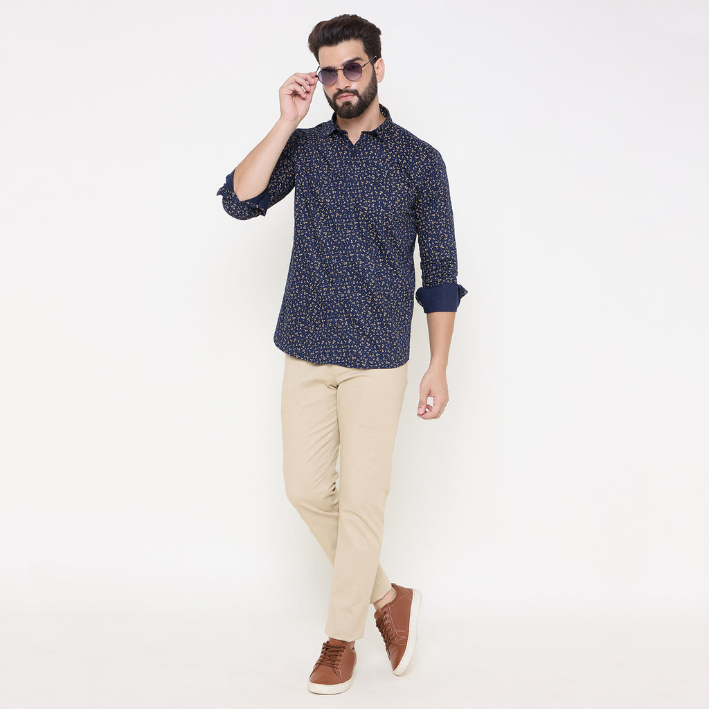 Duke Urban Men Full Sleeve Cotton Shirt (SDO8PRH)