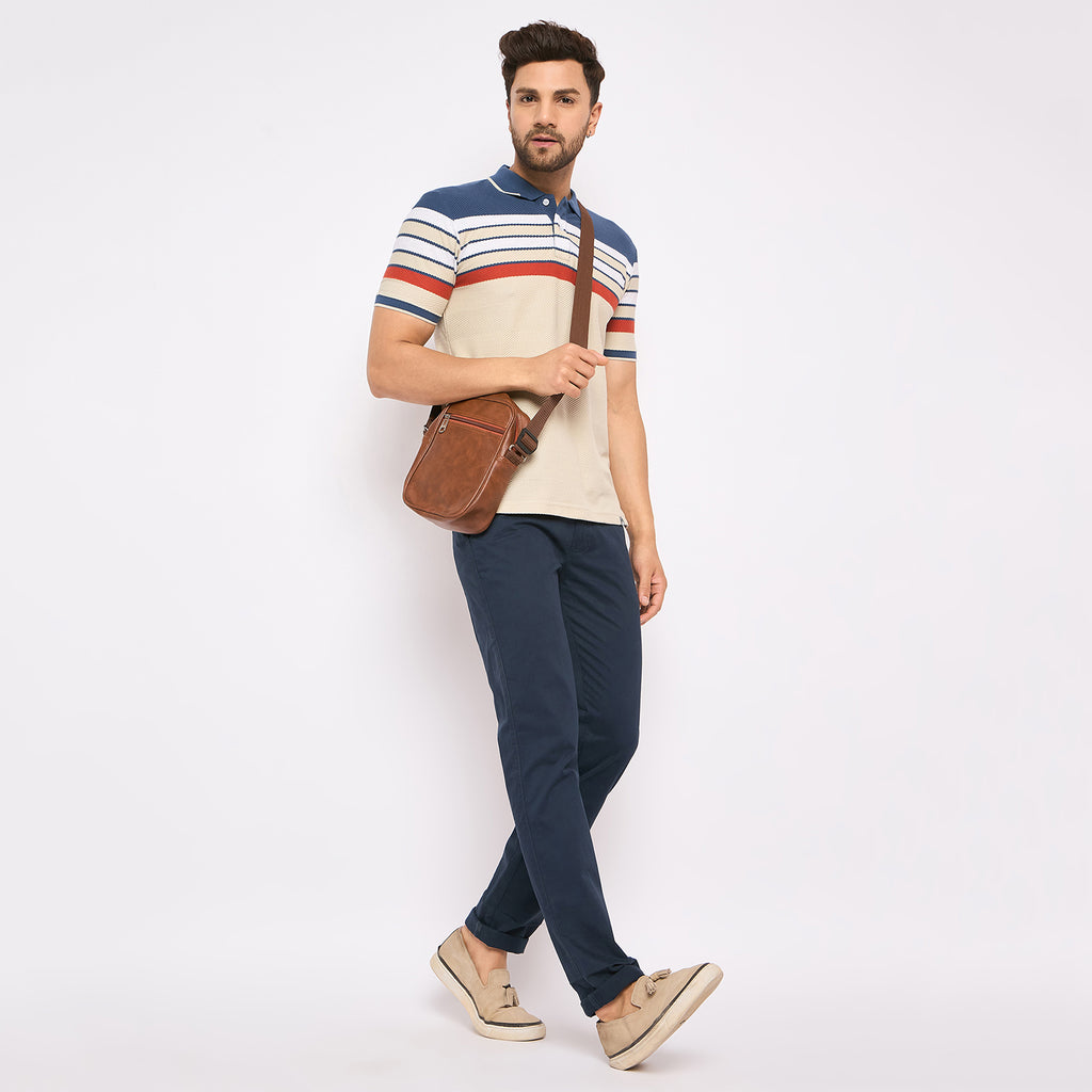 Duke Urban Men Half Sleeve Cotton T-shirt (LF7215)