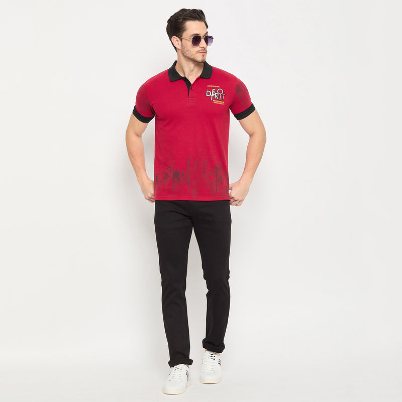 Duke Urban Men Half Sleeve Cotton T-shirt (ONLF264)