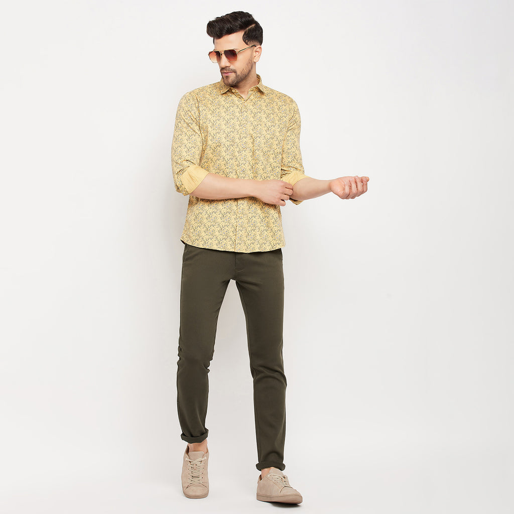 Duke Urban Men Slim Fit Cotton Trousers (SDT4581)
