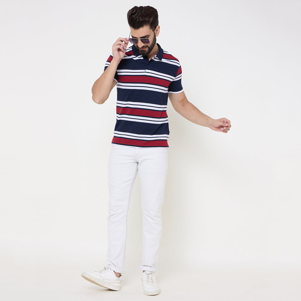 Duke Urban Men Half Sleeve Cotton Tshirt (MLF1145)