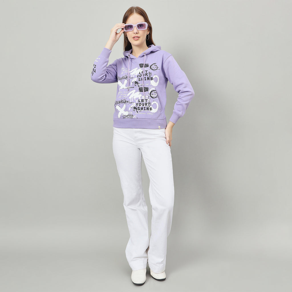 Duke Urban Women Hooded Regular Sweatshirt (LFX959)