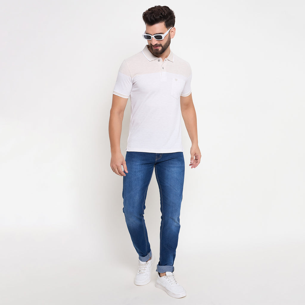 Duke Urban Men Half Sleeve Cotton Tshirt (LF7259)