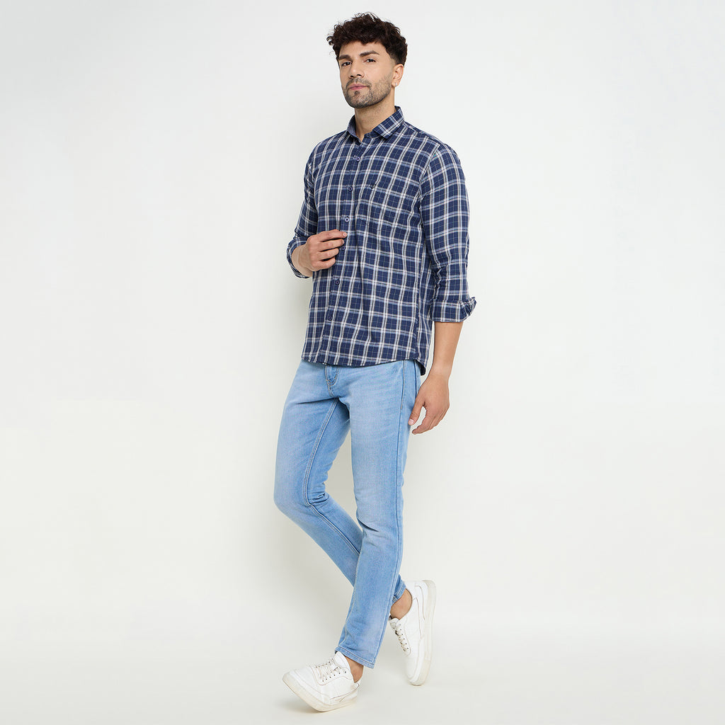 Duke Urban Men Full Sleeve Cotton Shirt (SDO8CKP)