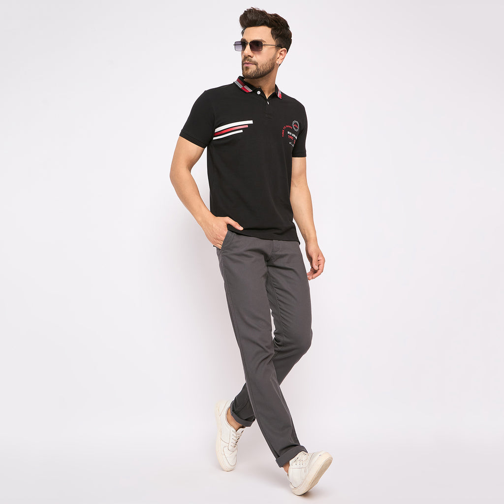 Duke Urban Men Half Sleeve Cotton T-shirt (LF5896)