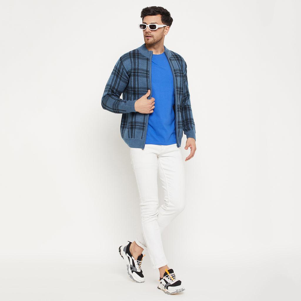 Duke Urban Men Full Sleeve Zipper Cardigan (SDS2154)