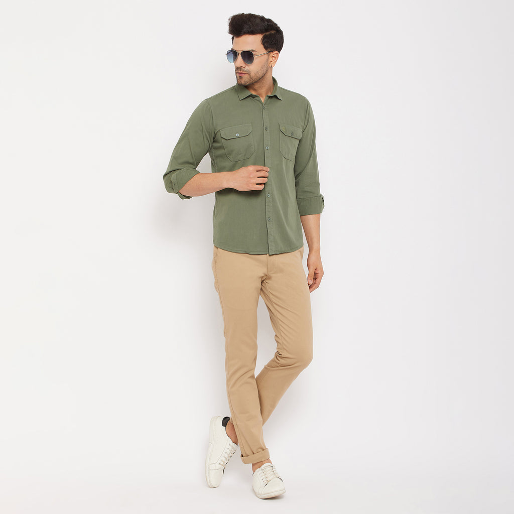 Duke Urban Men Cotton Full Sleeve Shirt (SDO9PLT)