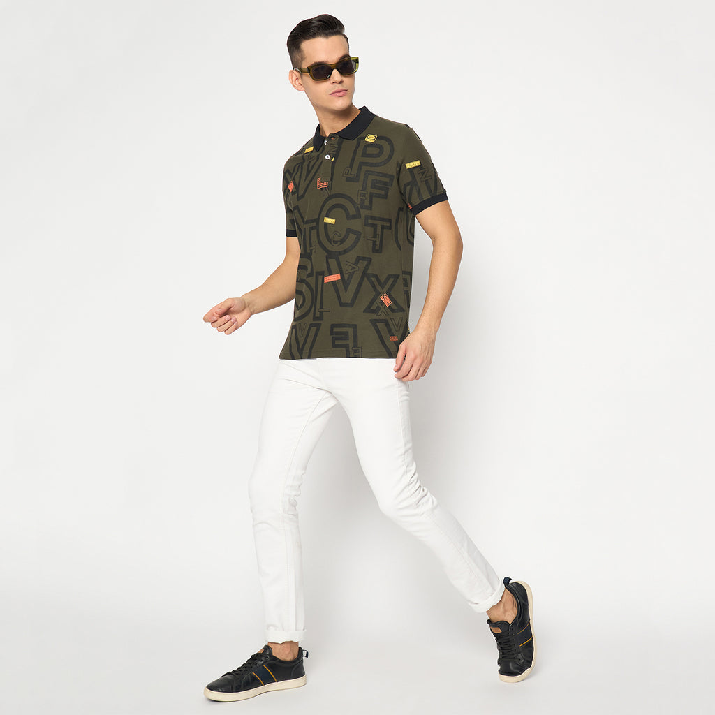 Duke Urban Men Half Sleeve Cotton T-shirt (ONLF296)